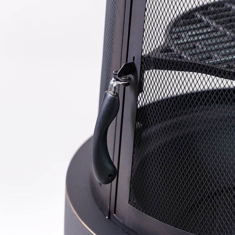 Deko Living 200 Square Feet Natural Vent Freestanding Wood Stove Wayfair